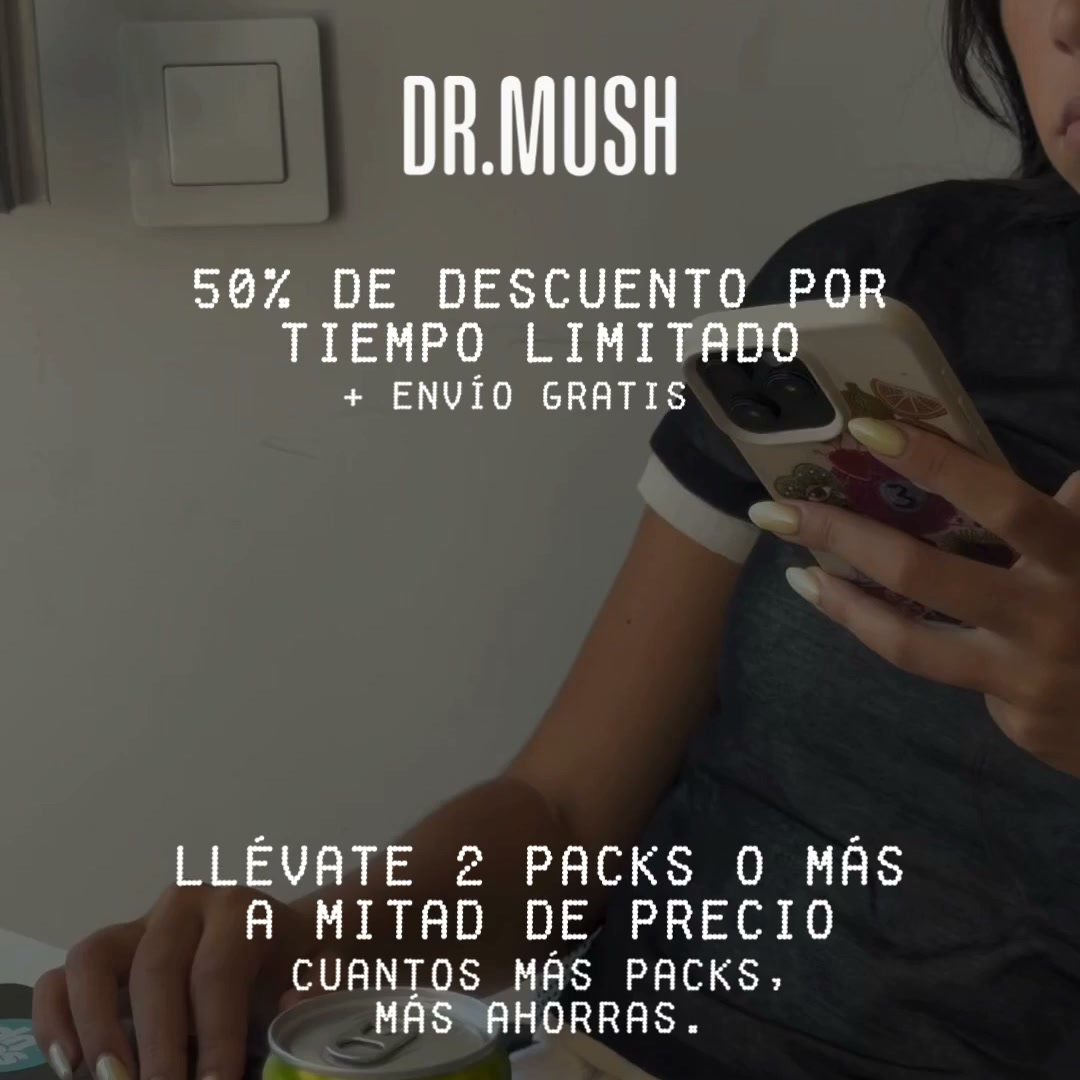 Dr. Mush 50% de descuento + envío gratis