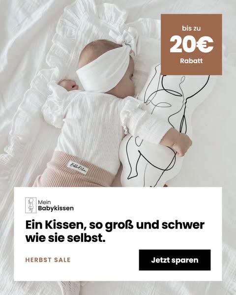 1:1 wie bei der Geburt – mit Gewicht & Größe