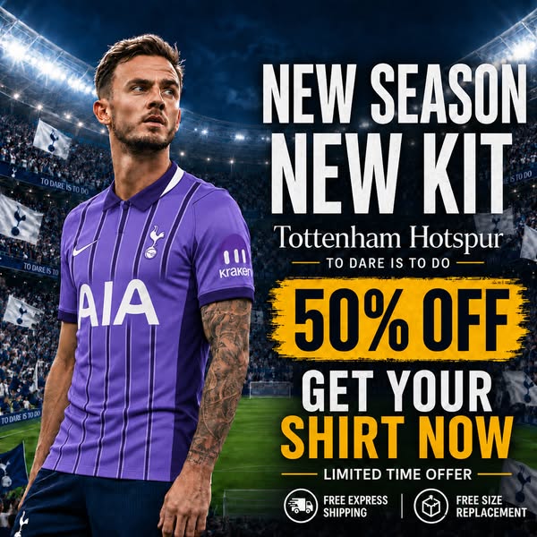 Tottenham Kits | Hassle-Free Collect & Replace