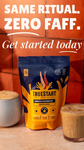 2 Coffee Pouches + FREE Flask for Under £20