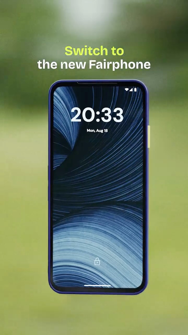 Anúncio de Fairphone