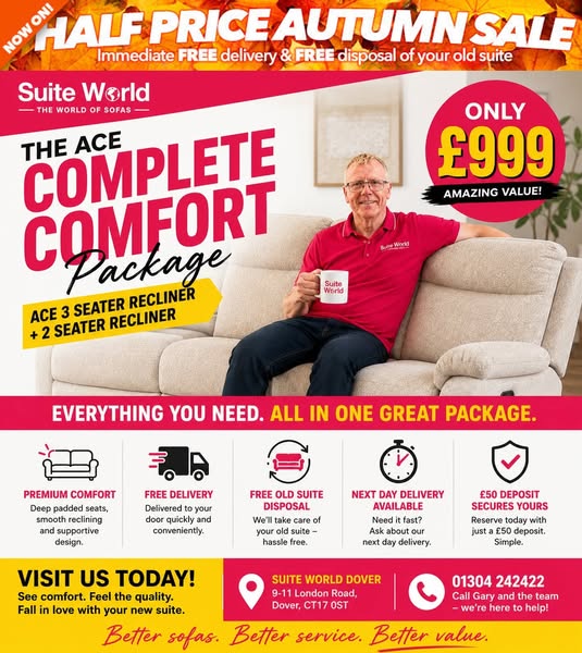 Half Price Autumn Sale