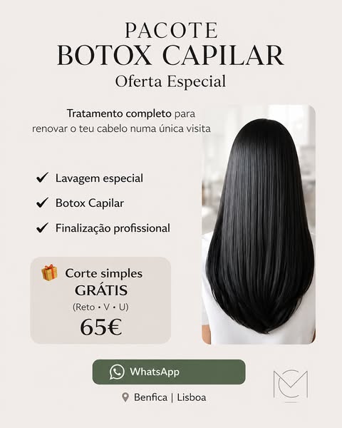 Pacote Botox Capilar — Oferta Especial