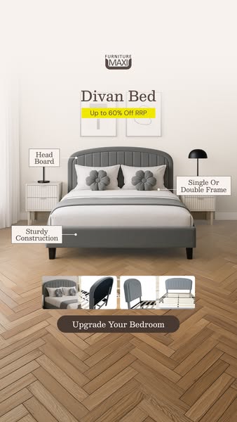 Beds from £50.99 with FLASH15