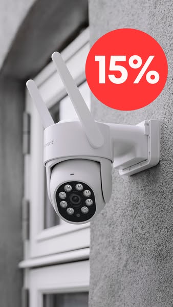 Få 15% rabat med KAMERA15