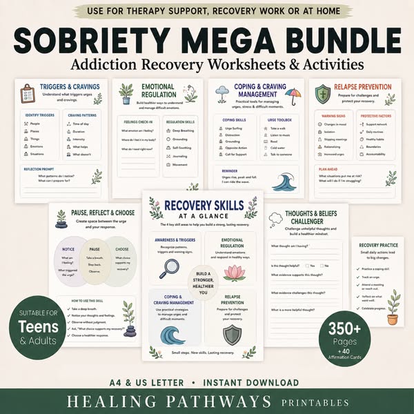 90% Off Sobriety Mega Bundle