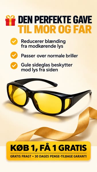 Sun Fit™ Natbriller til kørsel