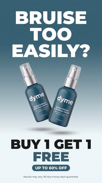 Finally. A Real Solution for Easy Bruising.