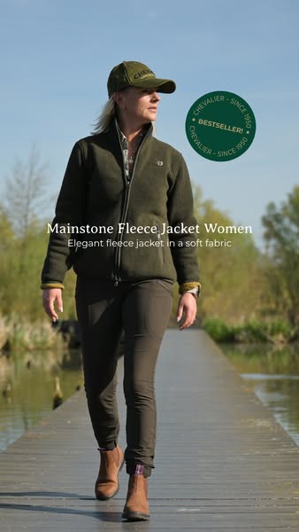 Soft fleece jacket with a high collar