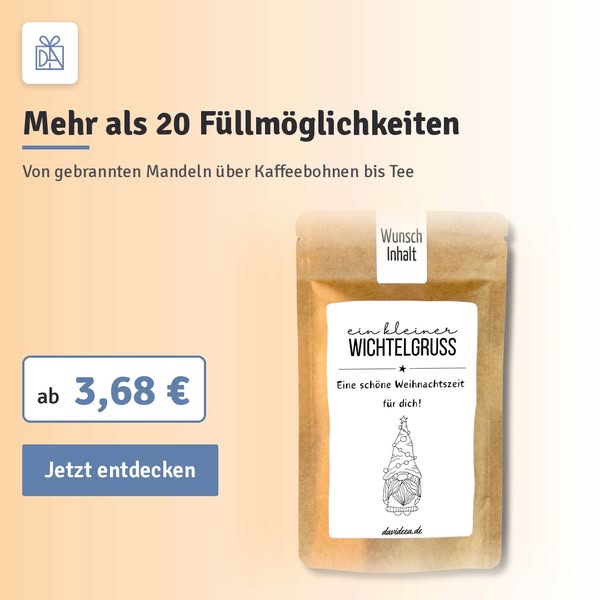 Mehr als 20 Füllungen