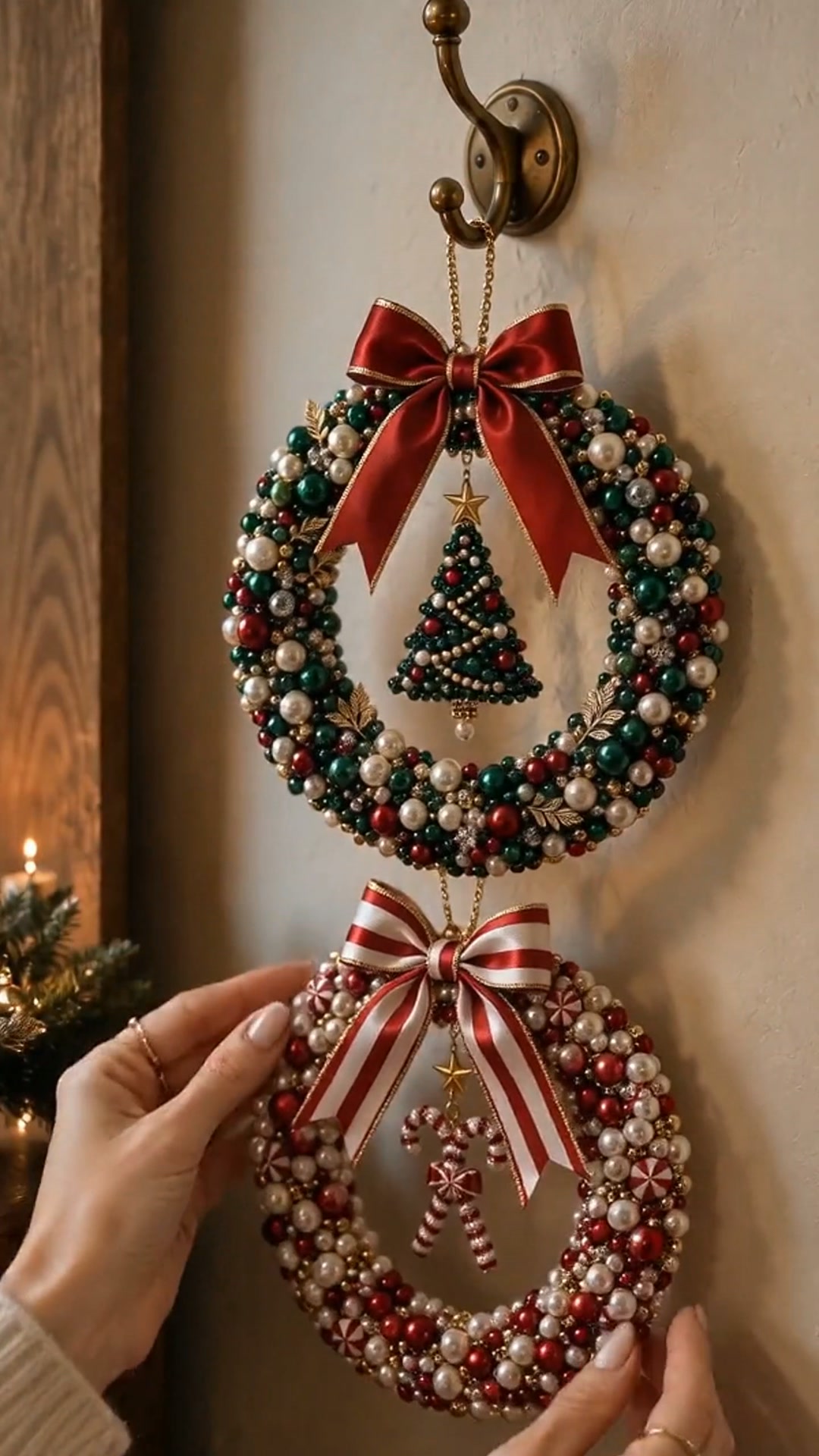 Turn Simple Beads Into Holiday Elegance