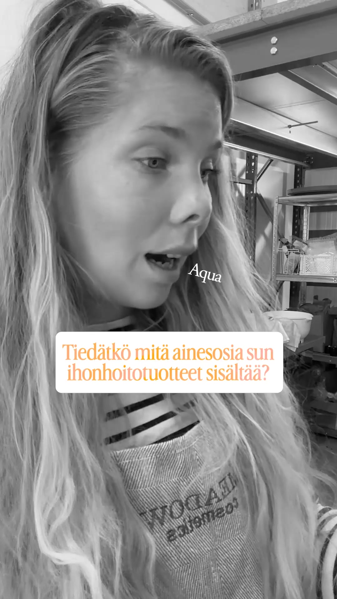Tiedätkö mitä aineita sun ihovoide sisältää?