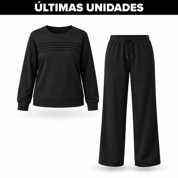 ÚLTIMO DÍA: 60 % DE DESCUENTOConjunto compuesto por una camiseta de