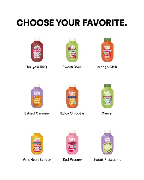 Goodbye calories, hellotaste