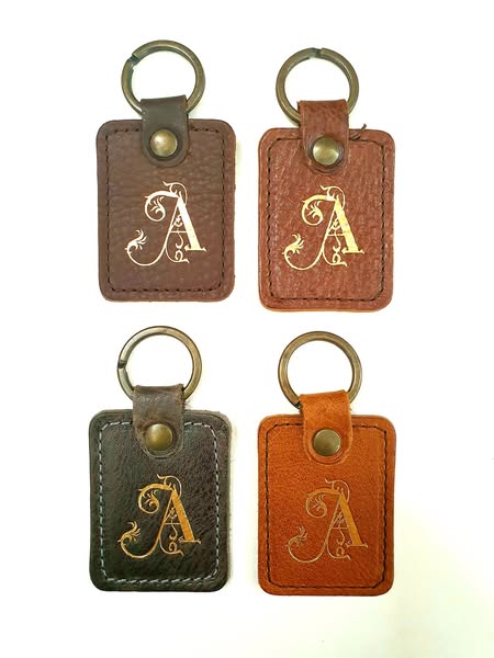 Monogram Keychain