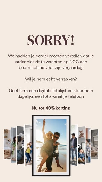 Nu tot 40% korting