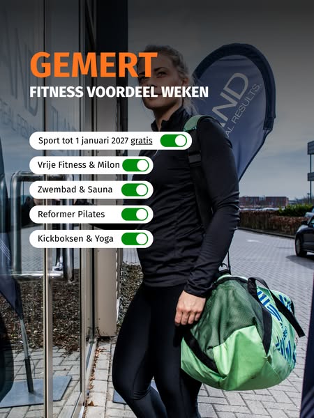 Sport de rest van het jaar GRATIS bij Fitland!