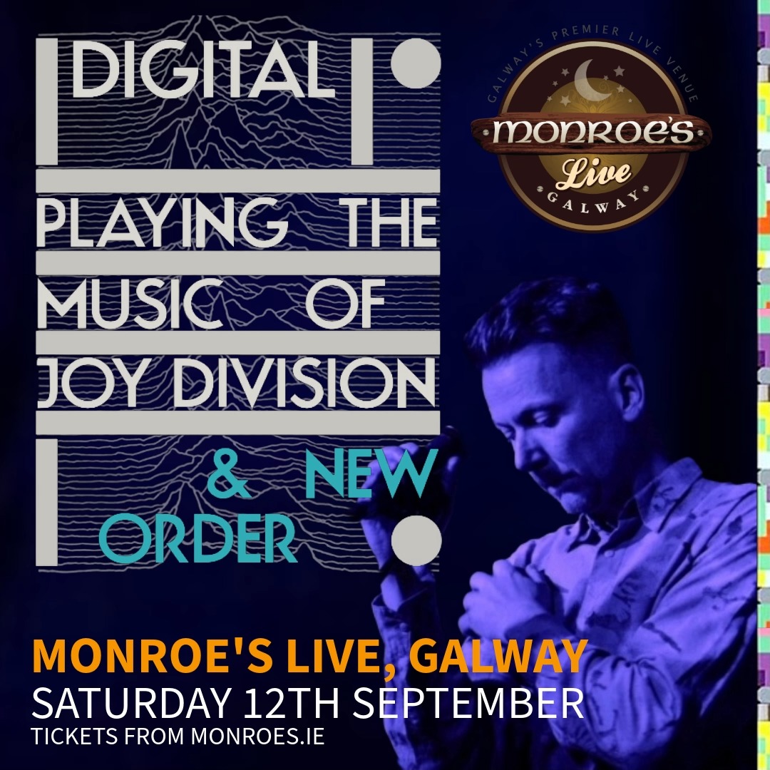 Anúncio de Digital - Playing the music of Joy Division & New Order