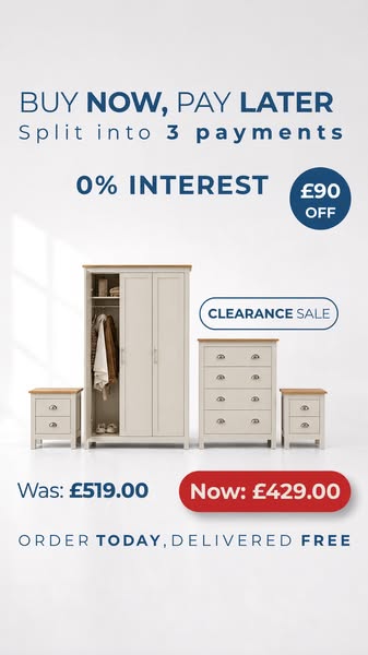 Complete Bedroom Set For Just £429