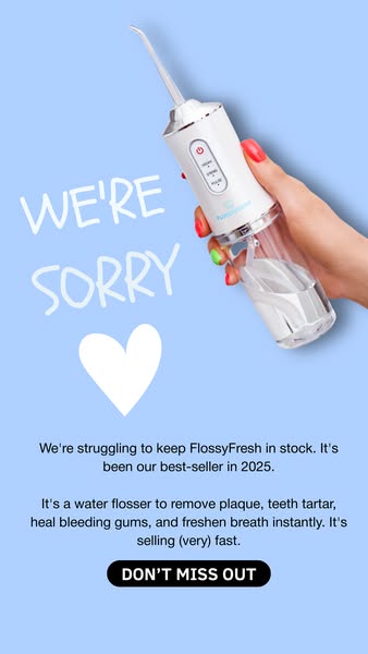 FlossyFresh Water Flosser