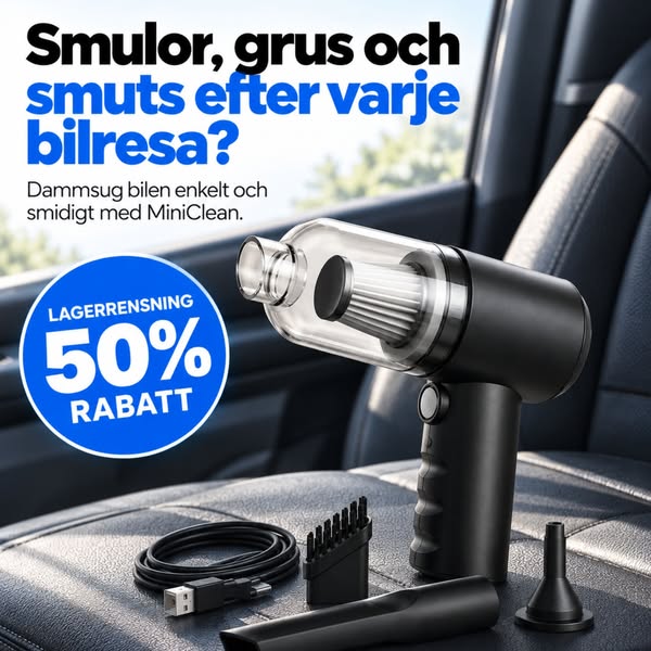 LAGERRENSNING - 50% RABATT
