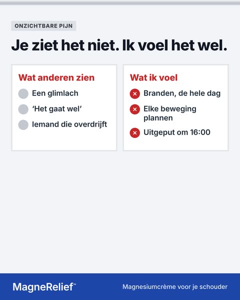 Het beste mineraal om schouderpijn te verlichten!