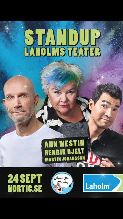 Anúncio de Änna Go Standup