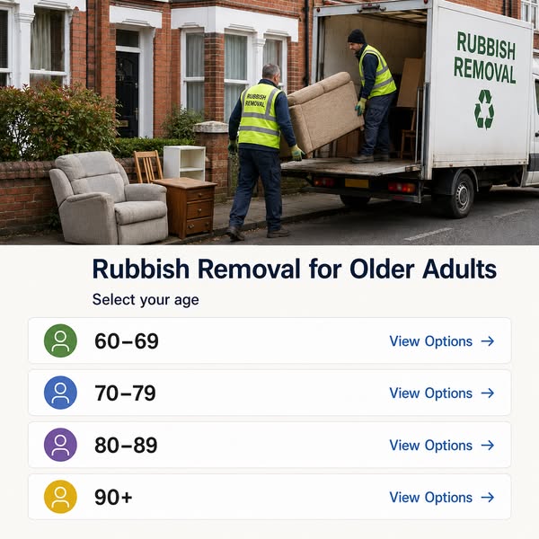 Rubbish Removal for Older Adults in the UK: Council Collections, House Clearance and Prices