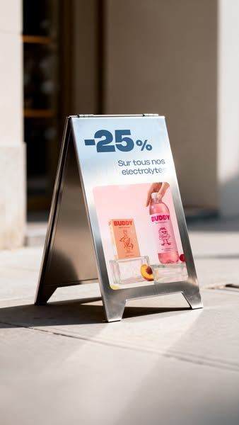 25% sur tous nos électrolytes