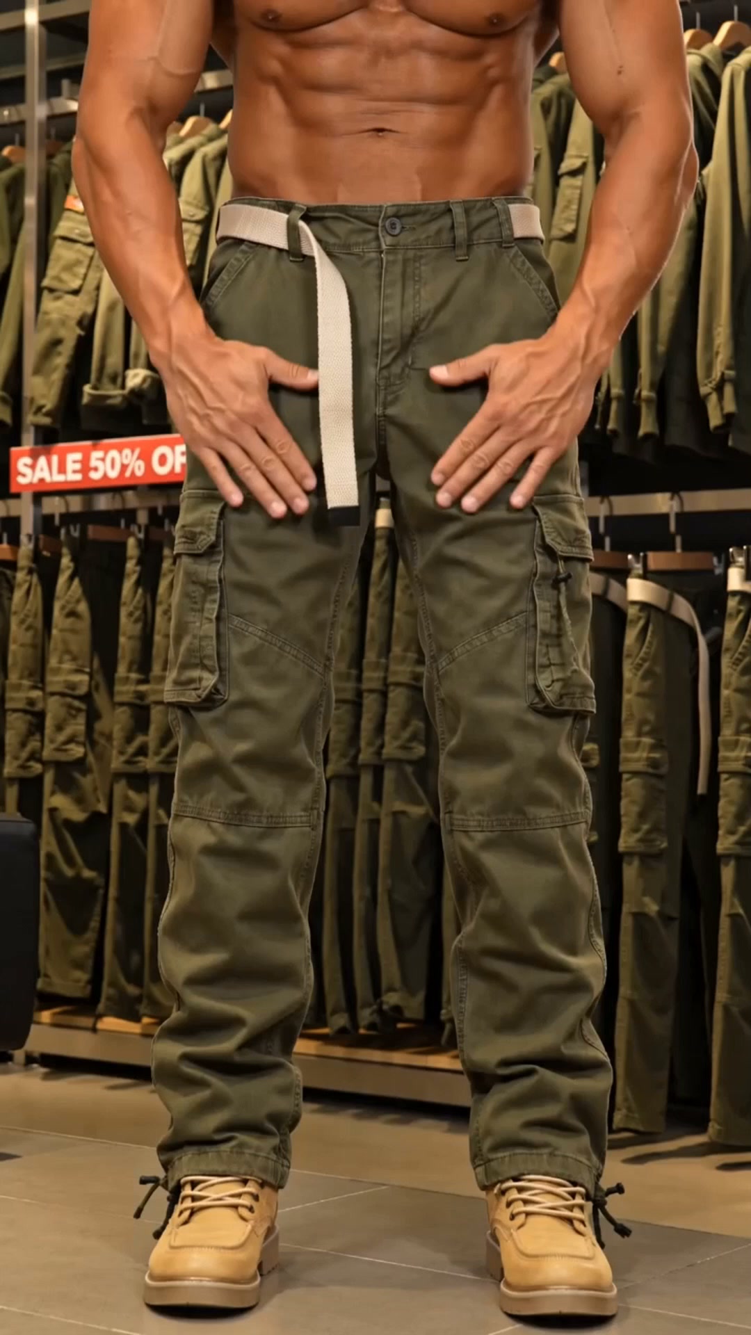 NUR FÜR KURZE ZEIT 50% RABATT!ÜBER 50K+ VERKAUFT!Taktische Cargo-Hose für Herren mit mehreren Taschen