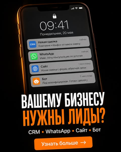 Разбор рекламной системы вашего бизнеса