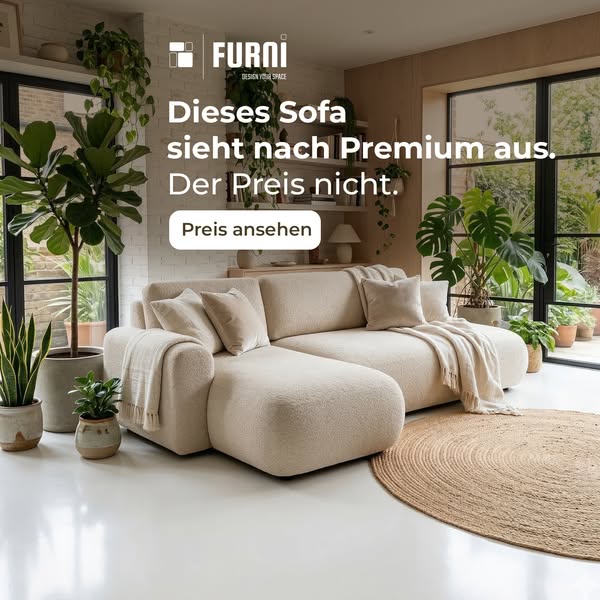 Wie ein 4.000 € Sofa nur 2.000 € kosten kann
