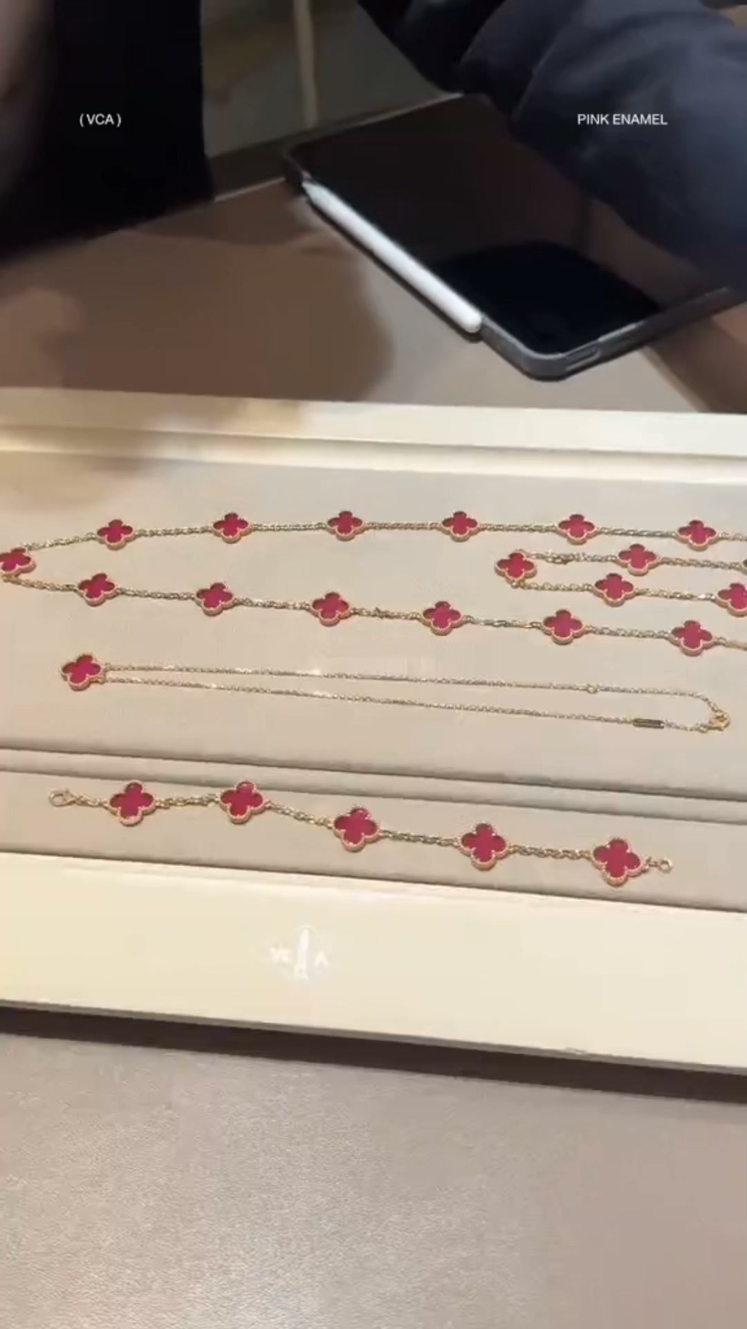 Pink Enamel Arrivals, Limited Stock
