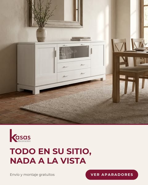 Todo en su sitio, nada a la vista