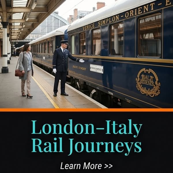 Train Holidays From London To Italy