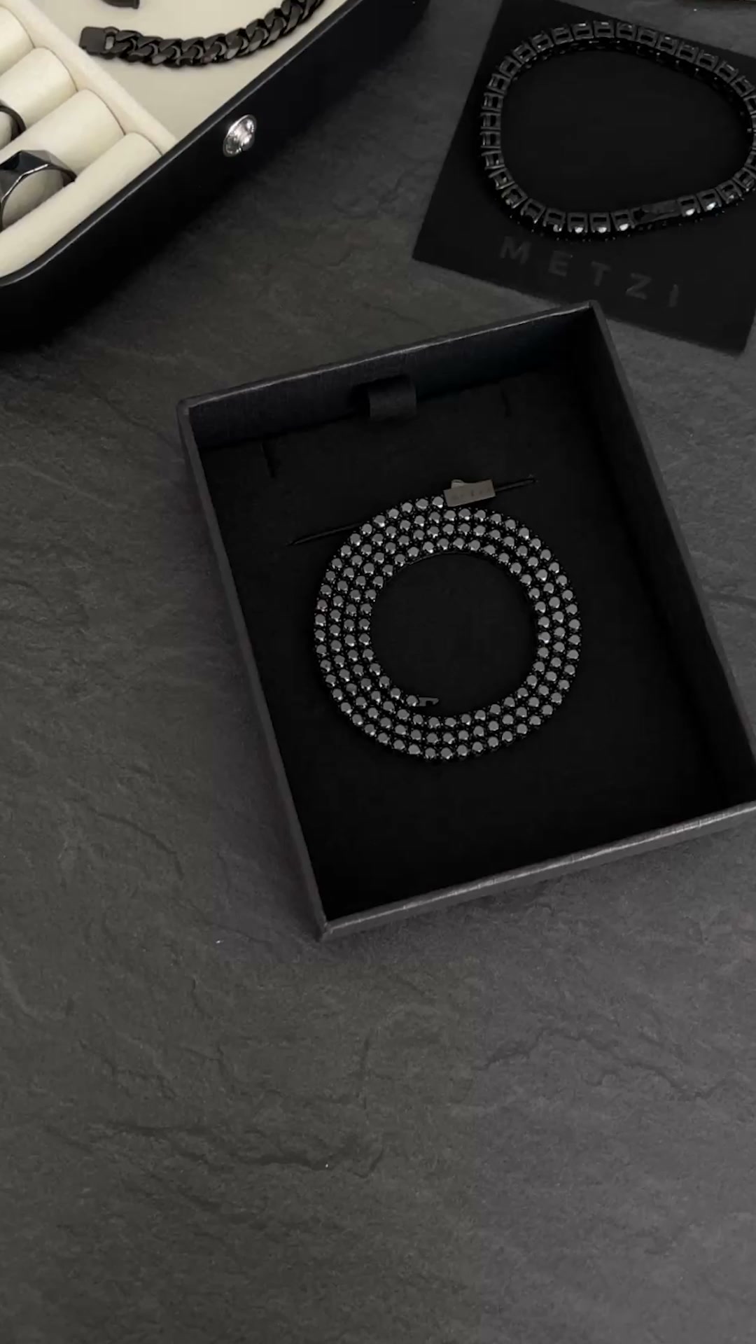 The All-Black Tennis Set