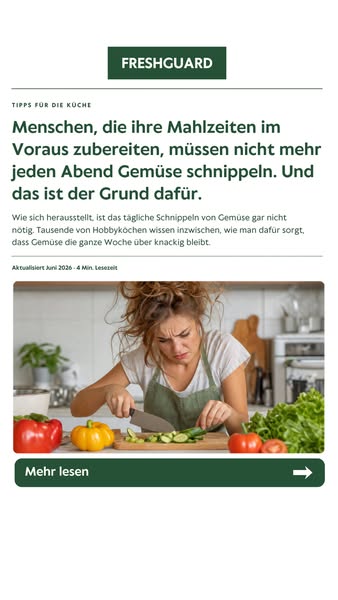Der Grund, warum deine vorbereiteten Mahlzeiten nie die gesamte Woche überstehen