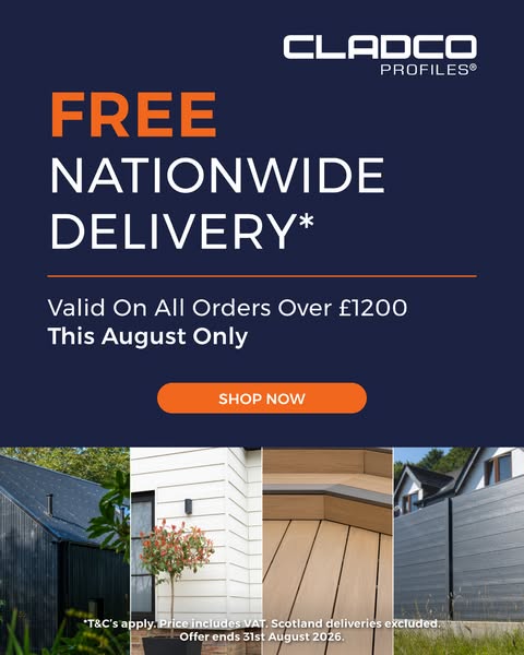 Get Free Delivery On Orders Over £1,200