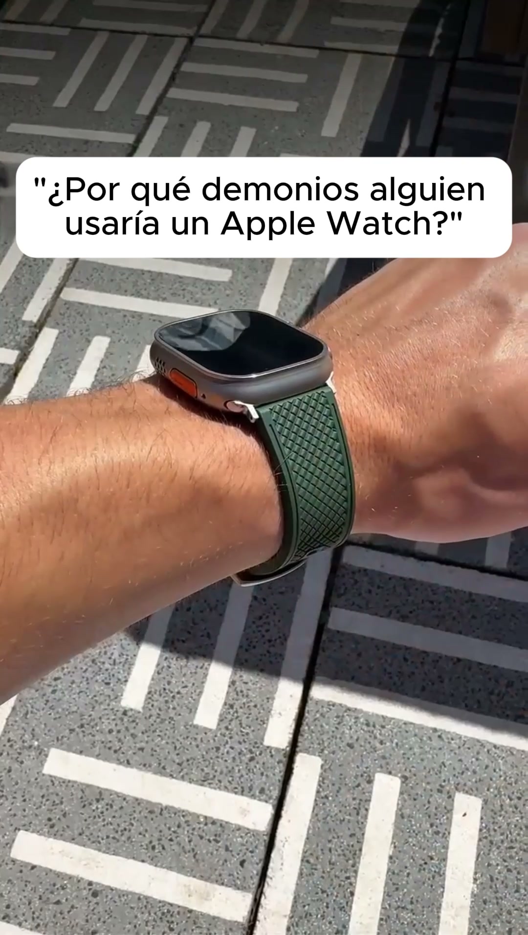 Lee esto si tu Apple Watch se ve barato comparado con el resto de tu colección