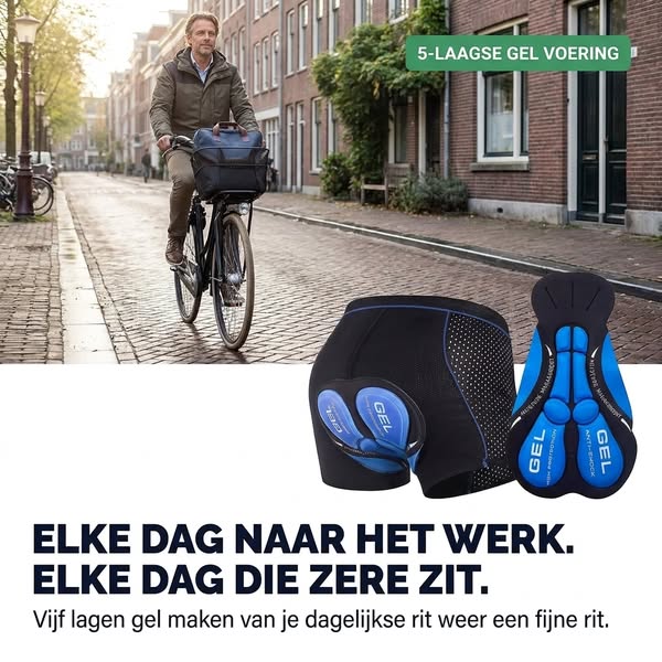 Gel Gevoerde Fietsonderbroek - Man & Vrouw - OutdoorHavenNL