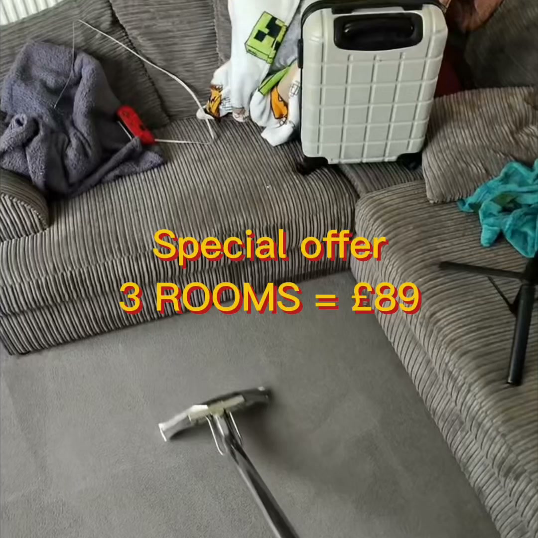 3 Rooms – Now Only £89| September Special!