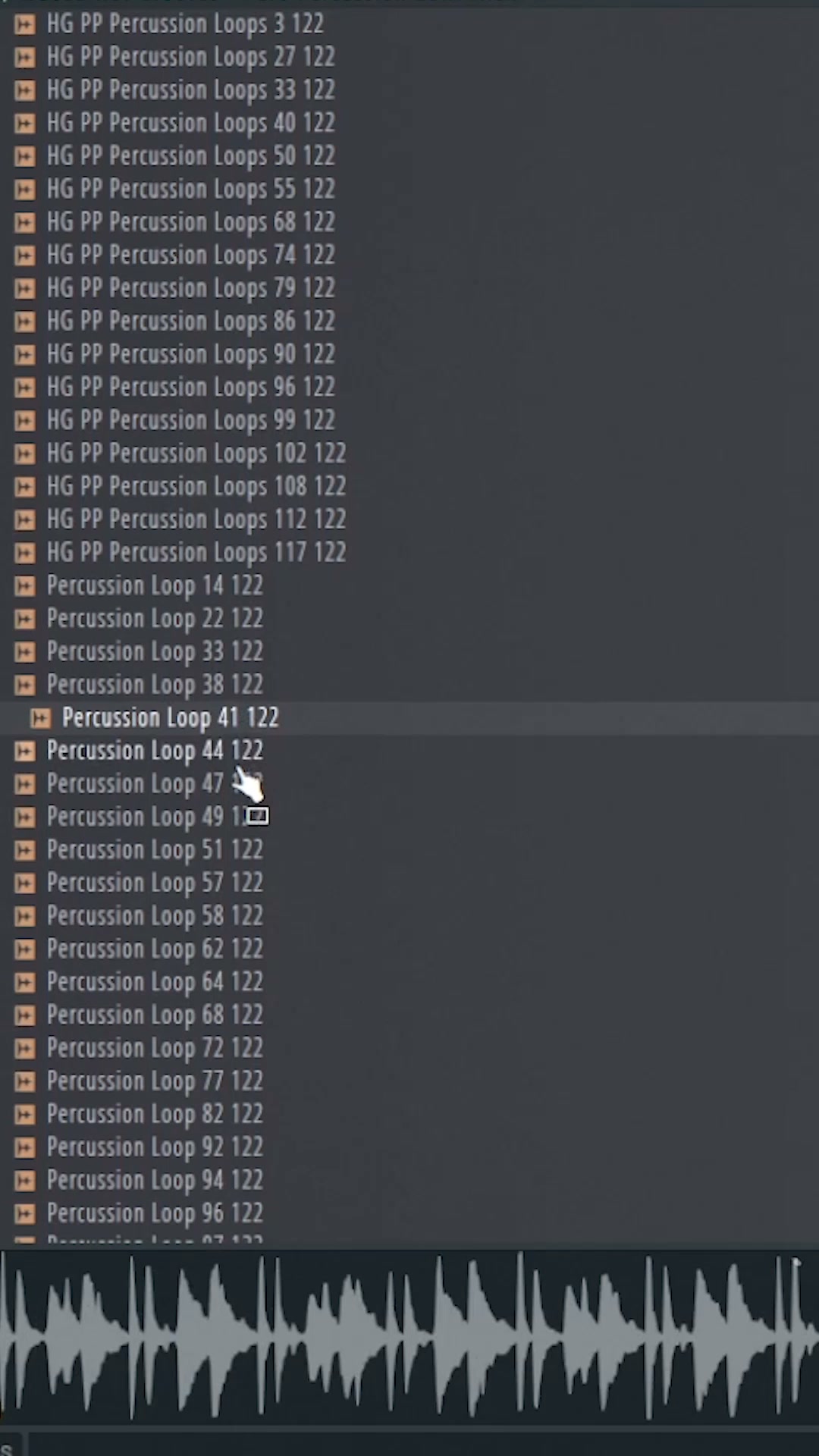 1 GB Percussion Samples