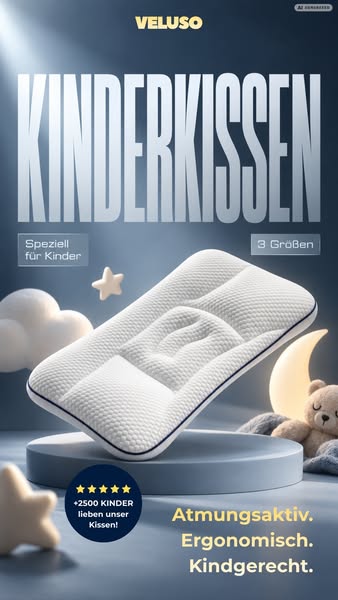 Cloudrest™ Ergonomisches Kinderkissen