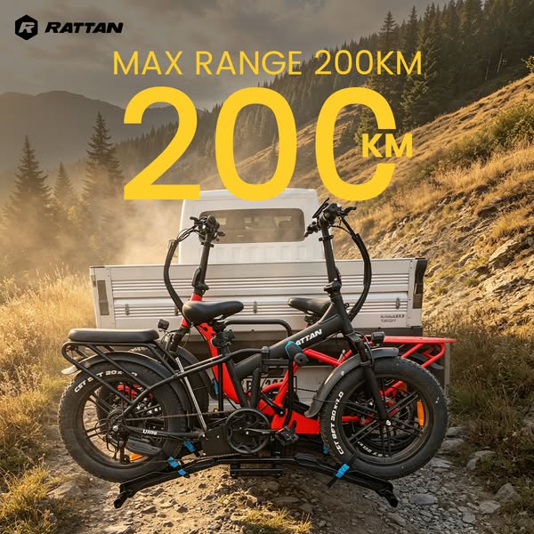 Rattan LF Ultra: 200km Range Ebike