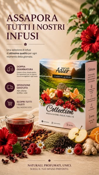 Il piacere di un buon infuso