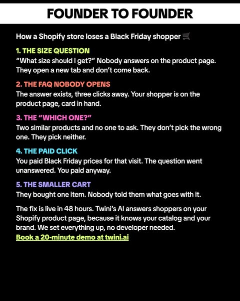Answer shoppers, sell more