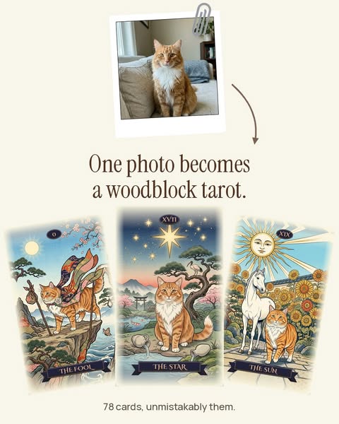 Your Pet, In Japanese Woodblock