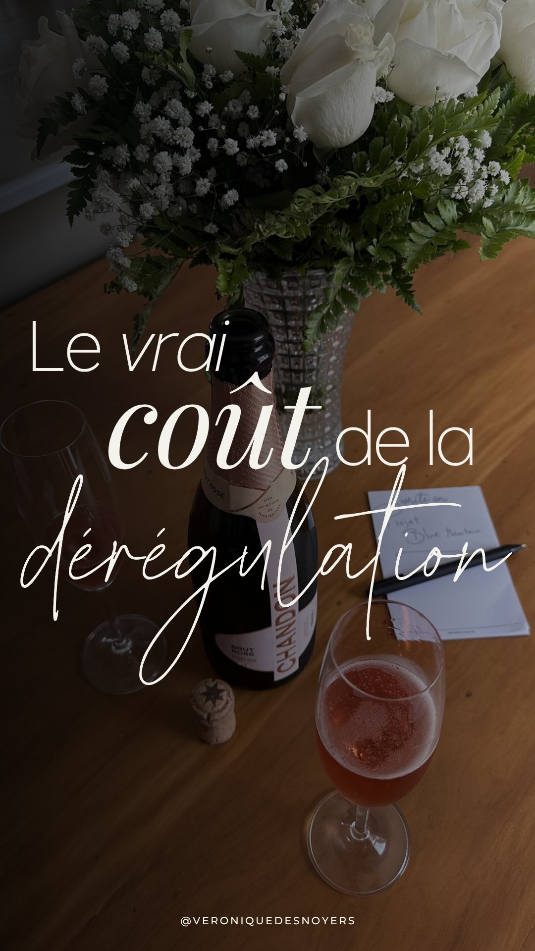 Anúncio de Véronique Desnoyers