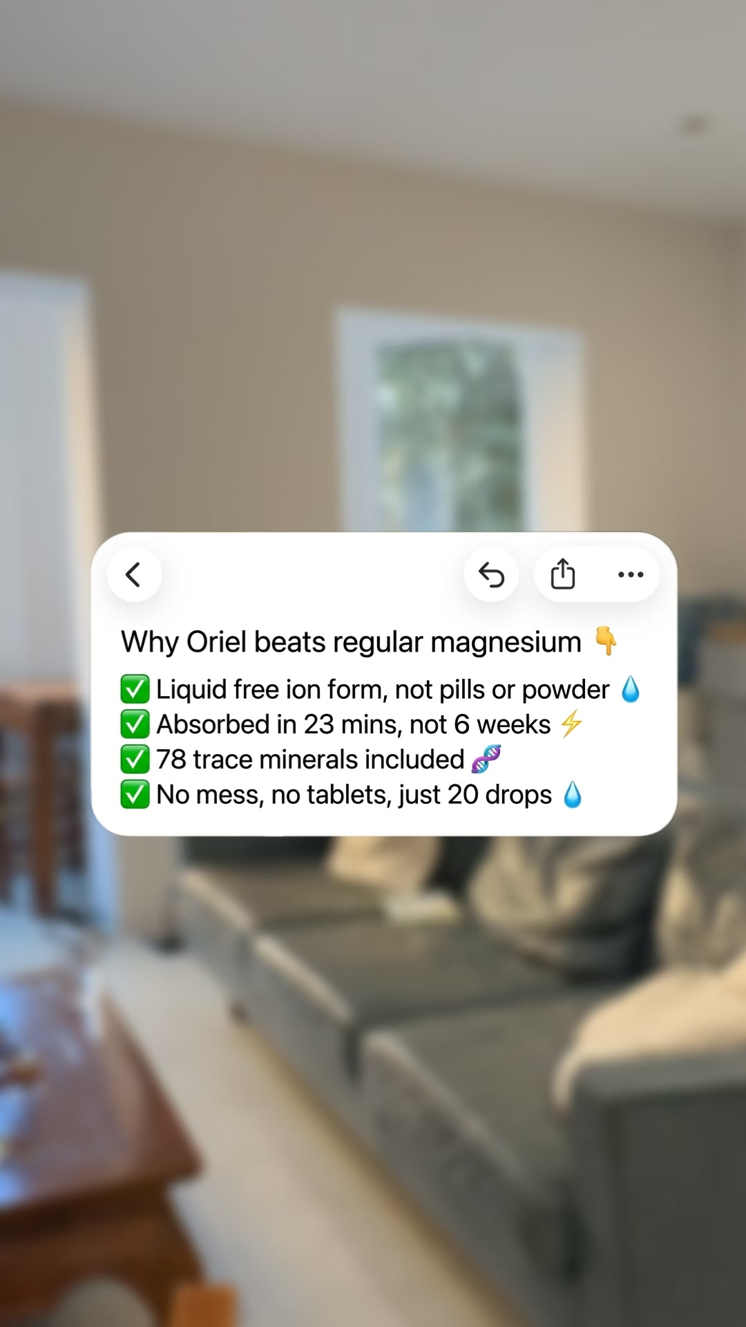Try Oriel Magnesium for Sleep