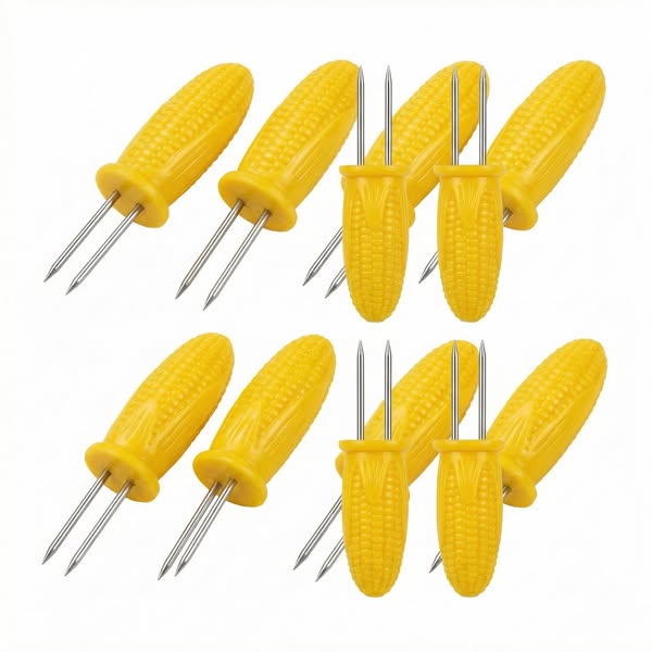 Set 8 Pinchitos para Mazorca de Maíz Acero Inoxidable | JES Collection Oportunidades que vuelan